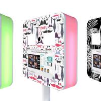 Led et personnalisation Selfie Booth de Maquarella