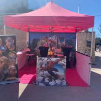 Stand maquillage Spiderman