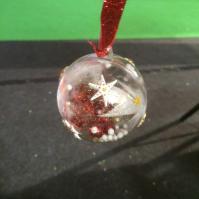 Boule de Noël à garnir - Nice - région PACA, Rhône Alpes et Midi Pirénèes